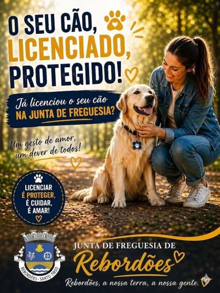 J&aacute; tem o seu c&atilde;o licenciado na Junta de Freguesia?