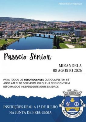 Passeio S&eacute;nior 2026