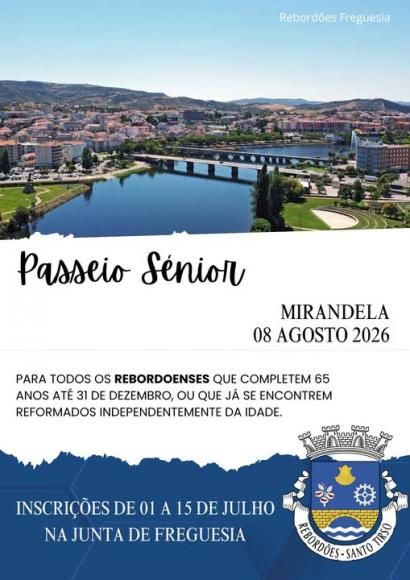 Passeio S&eacute;nior 2026
